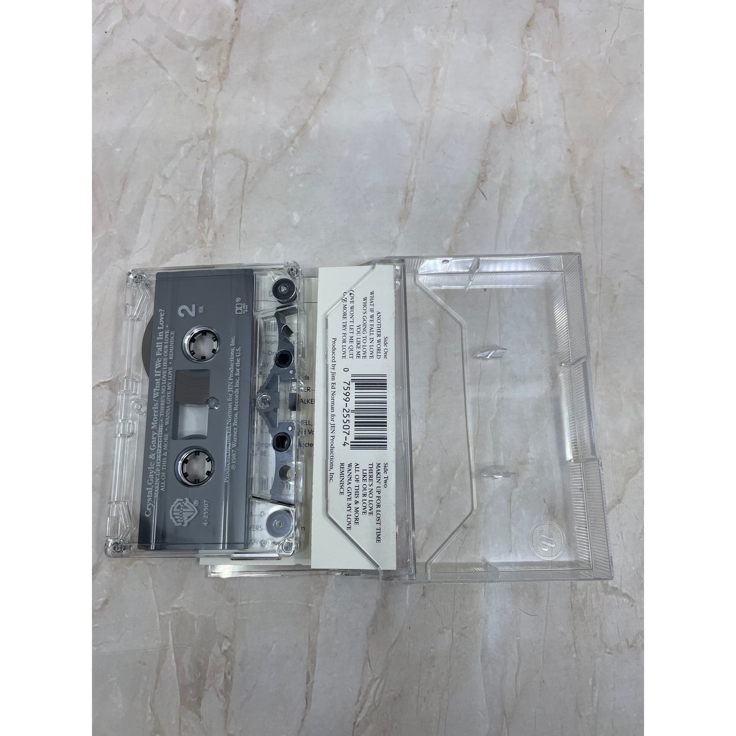 Crystal Gayle Gary Morris What If We Fall in Love? Cassette Tape TH9-T1