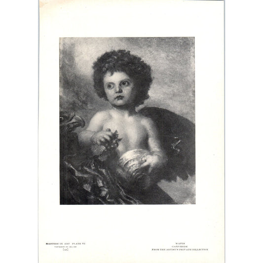 Ganymede - Watts c1905 Art Print D14