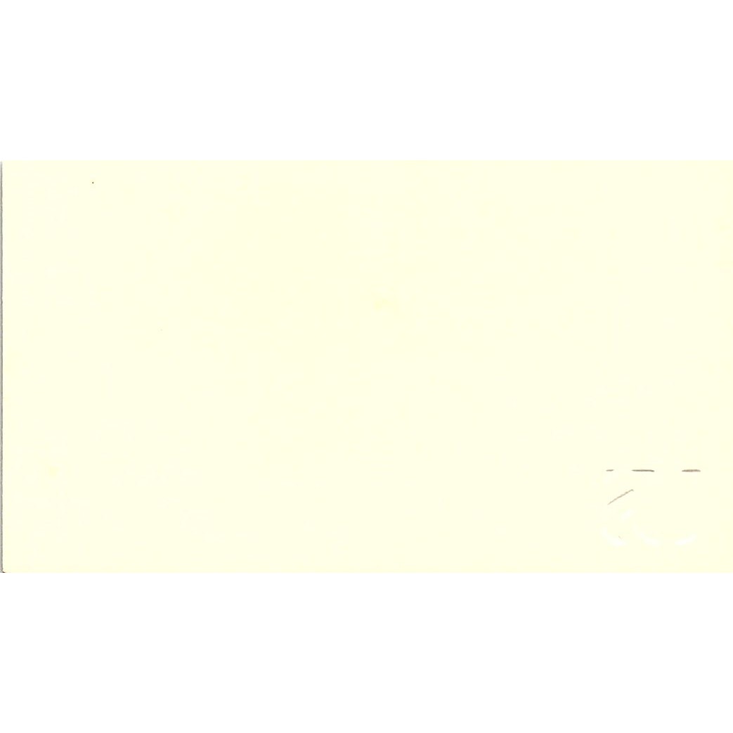 James C Davis United State Fleet Leasing Houston Vintage Business Card SC9-B13