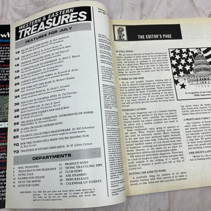 1987 July - Western & Eastern Treasures Magazine - Treasure Hunting Gold M12