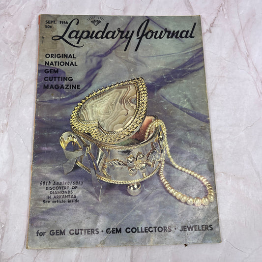 60th Anniversary Discovery of Diamonds in Arkansas Lapidary Journal Sep 1966 M26