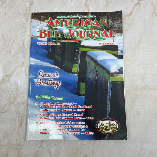 2010 Dec - American Bee Journal Magazine - Bees Beekeeping Honey M9