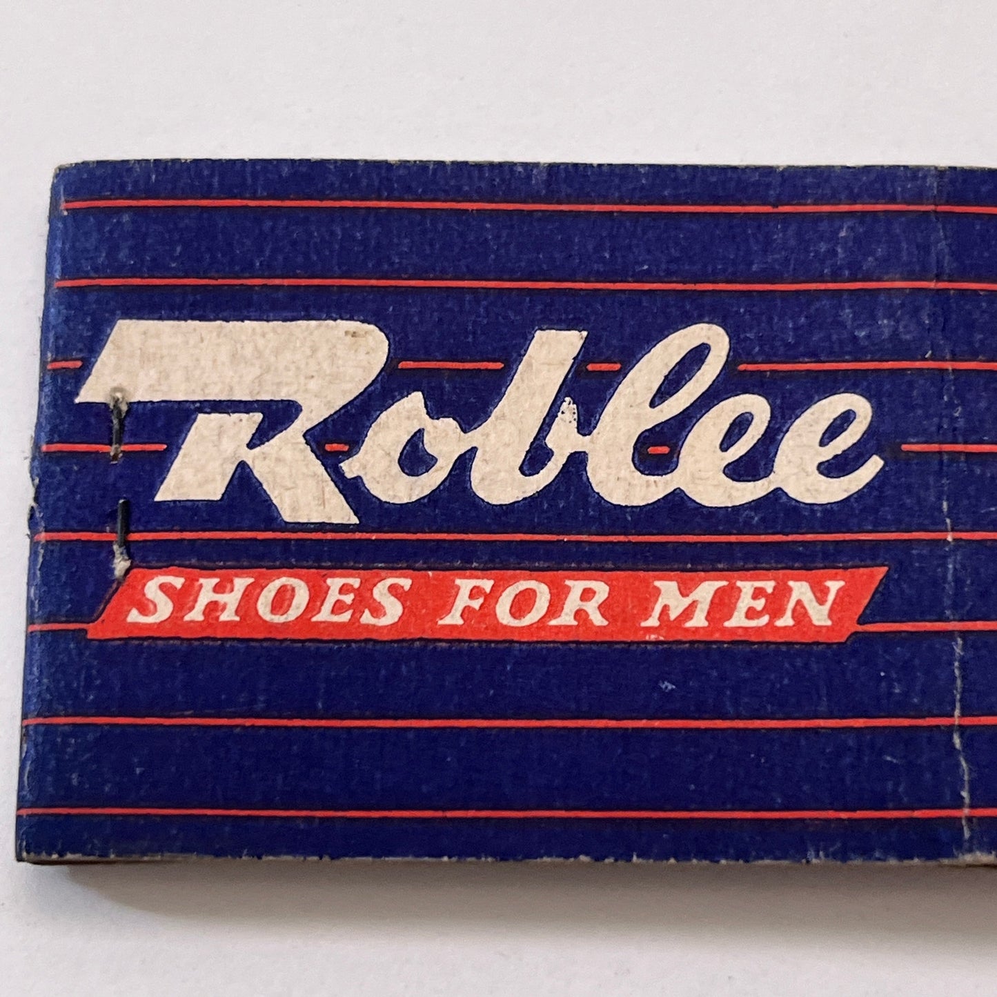 Gustafson's Shoe Store Manchester CT Roblee Shoes Matchbook Cover TB8-MB3-4