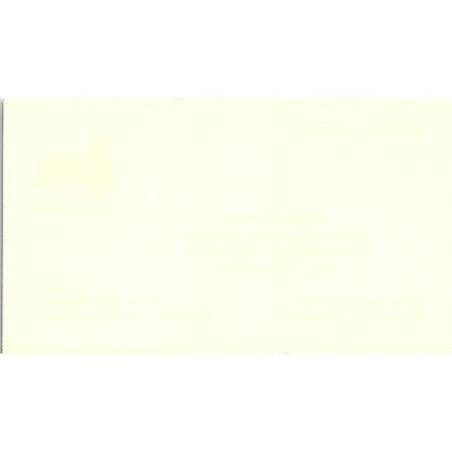 Angel's Assemblers Upholstering Los Angeles CA Vintage Business Card SF3-B6