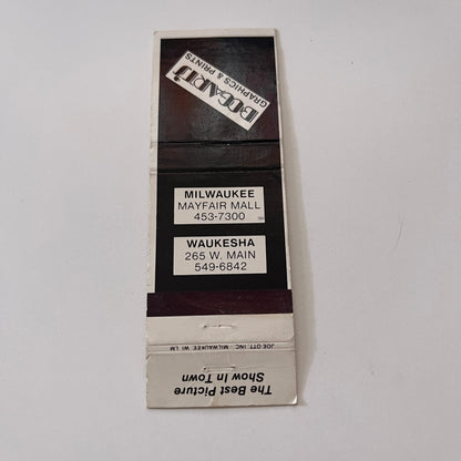 Bogart's Graphics and Prints Milwaukee Waukesha WI Matchbook Cover TB6-MB2-1