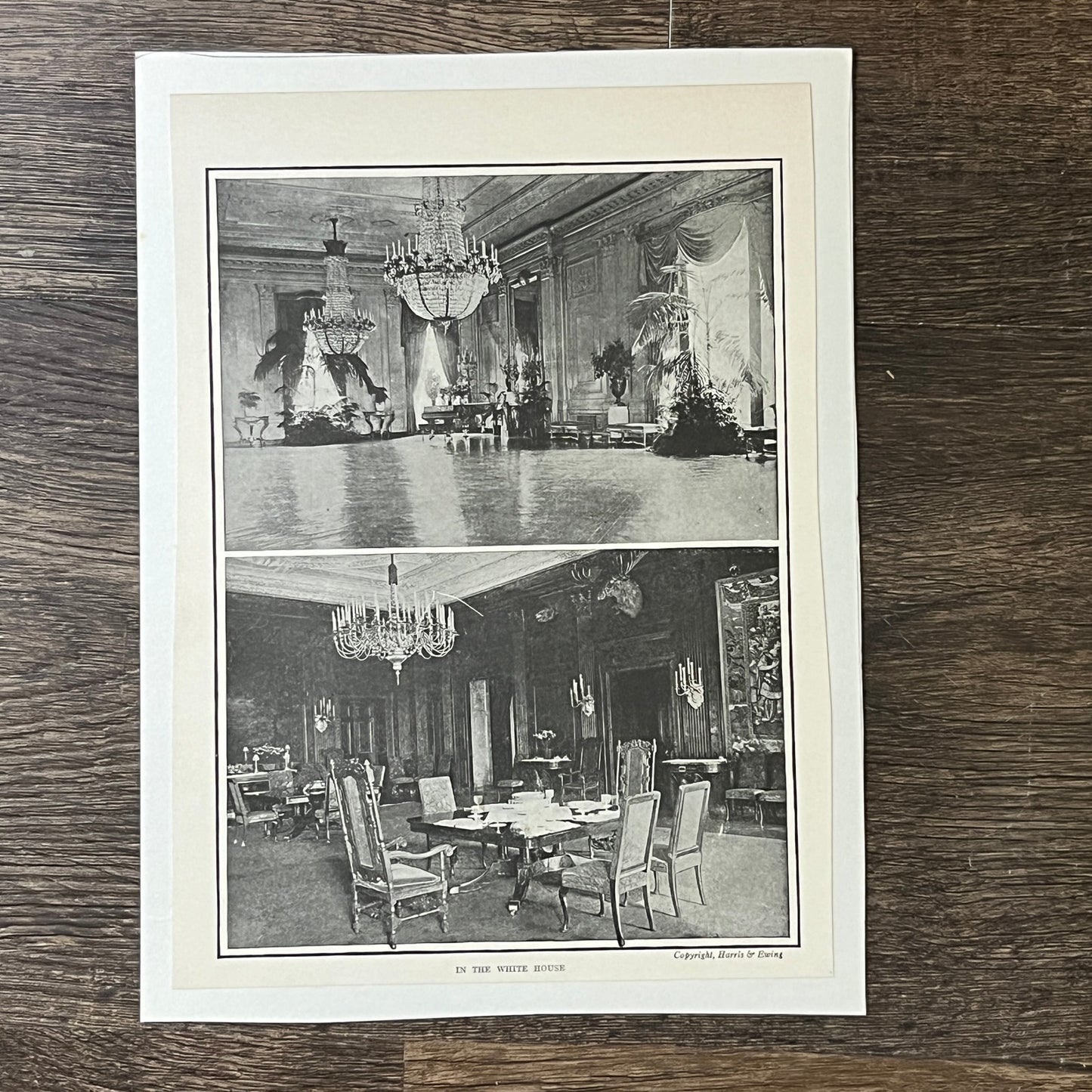 Antique White House Interior Photo Prints 6x9 Art Print V2