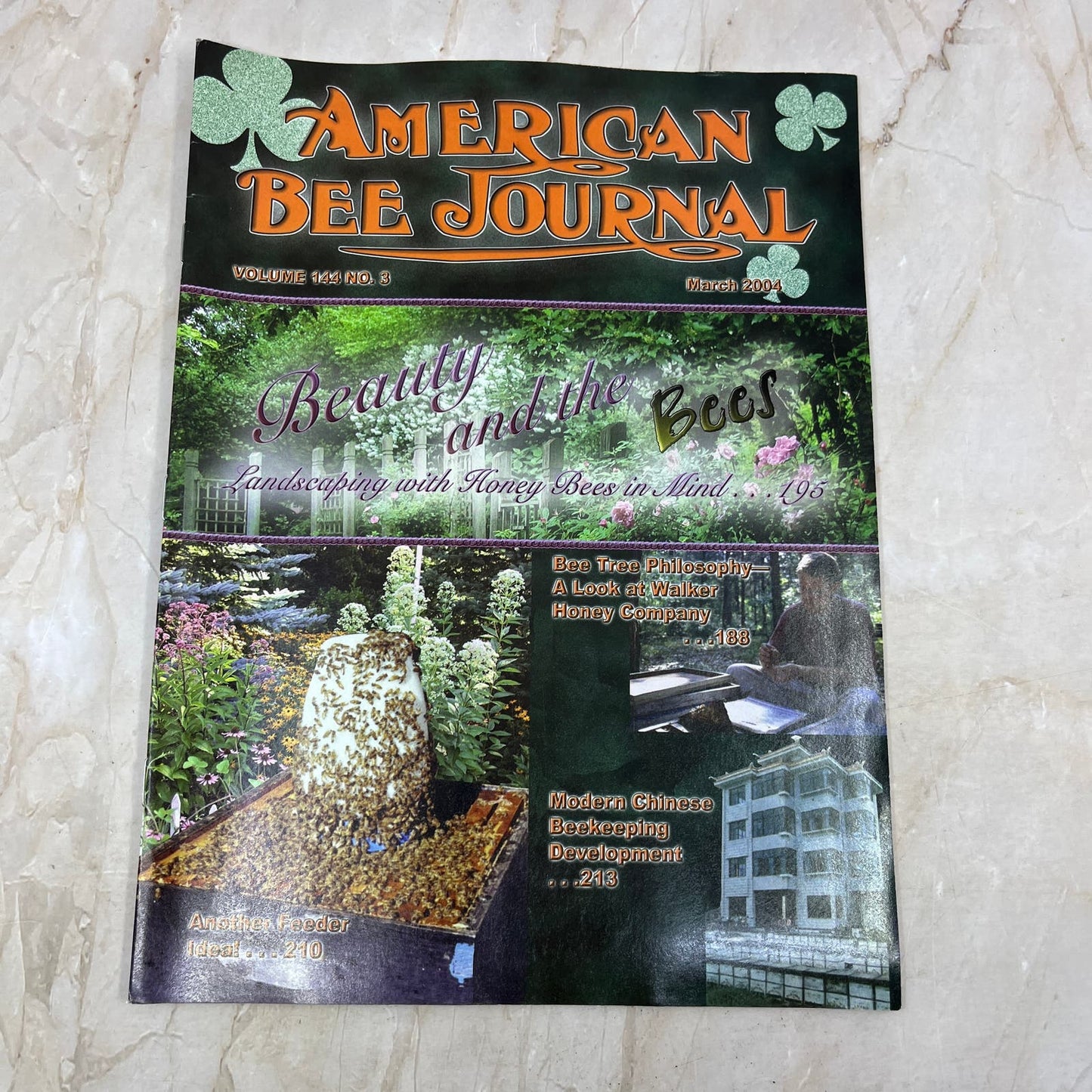 2004 March American Bee Journal Magazine Bees Beekeeping Honey M7