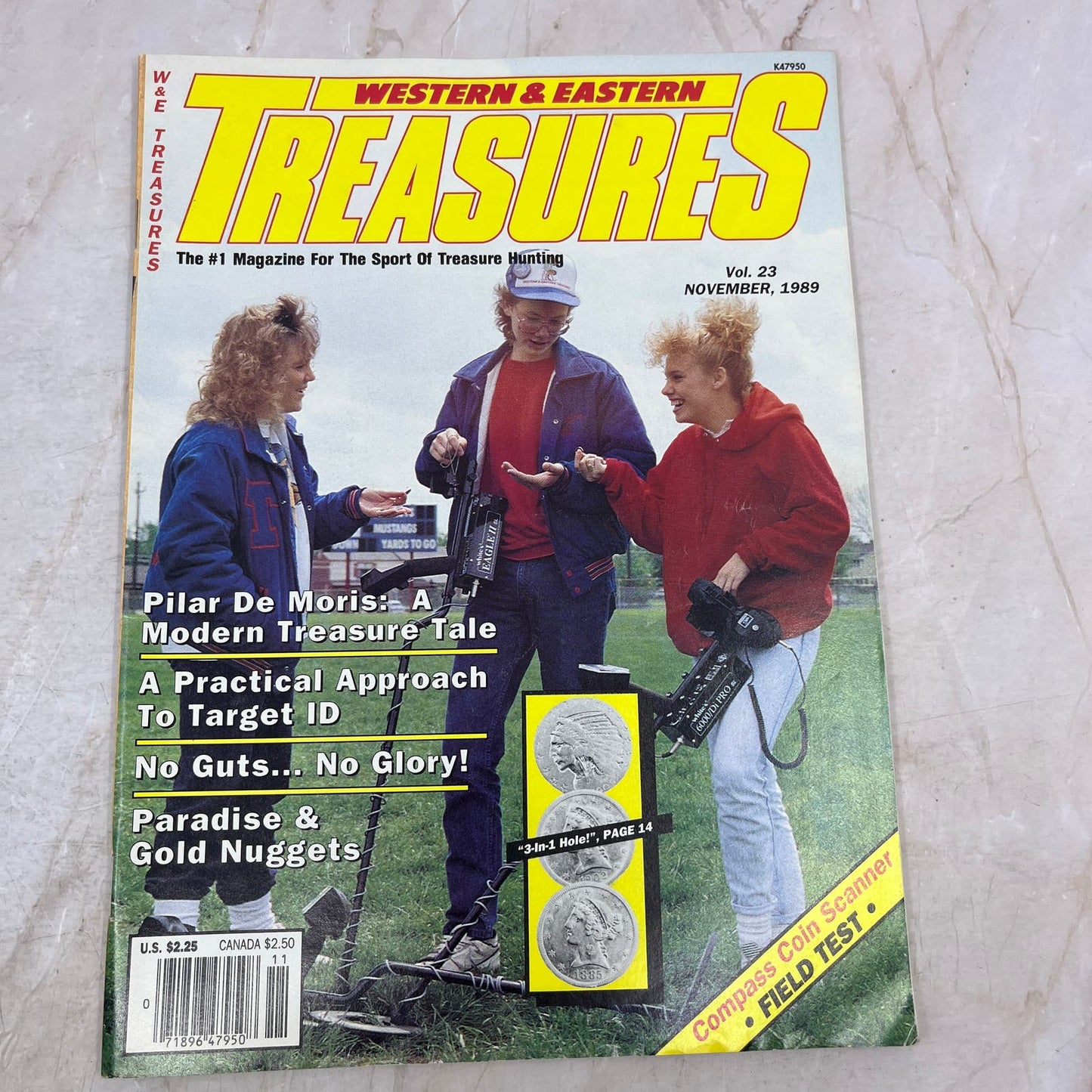 1989 Nov - Western & Eastern Treasures Magazine - Treasure Hunting Gold M11