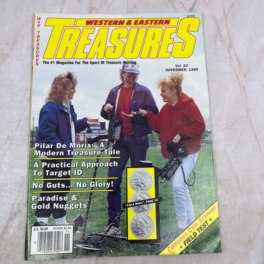 1989 Nov - Western & Eastern Treasures Magazine - Treasure Hunting Gold M11