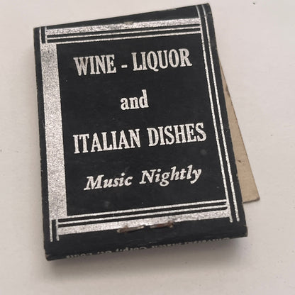 Carbone's Tavern Lou Carbone 4242 Olive St Vintage Matchbook Cover TB8-MB2-5