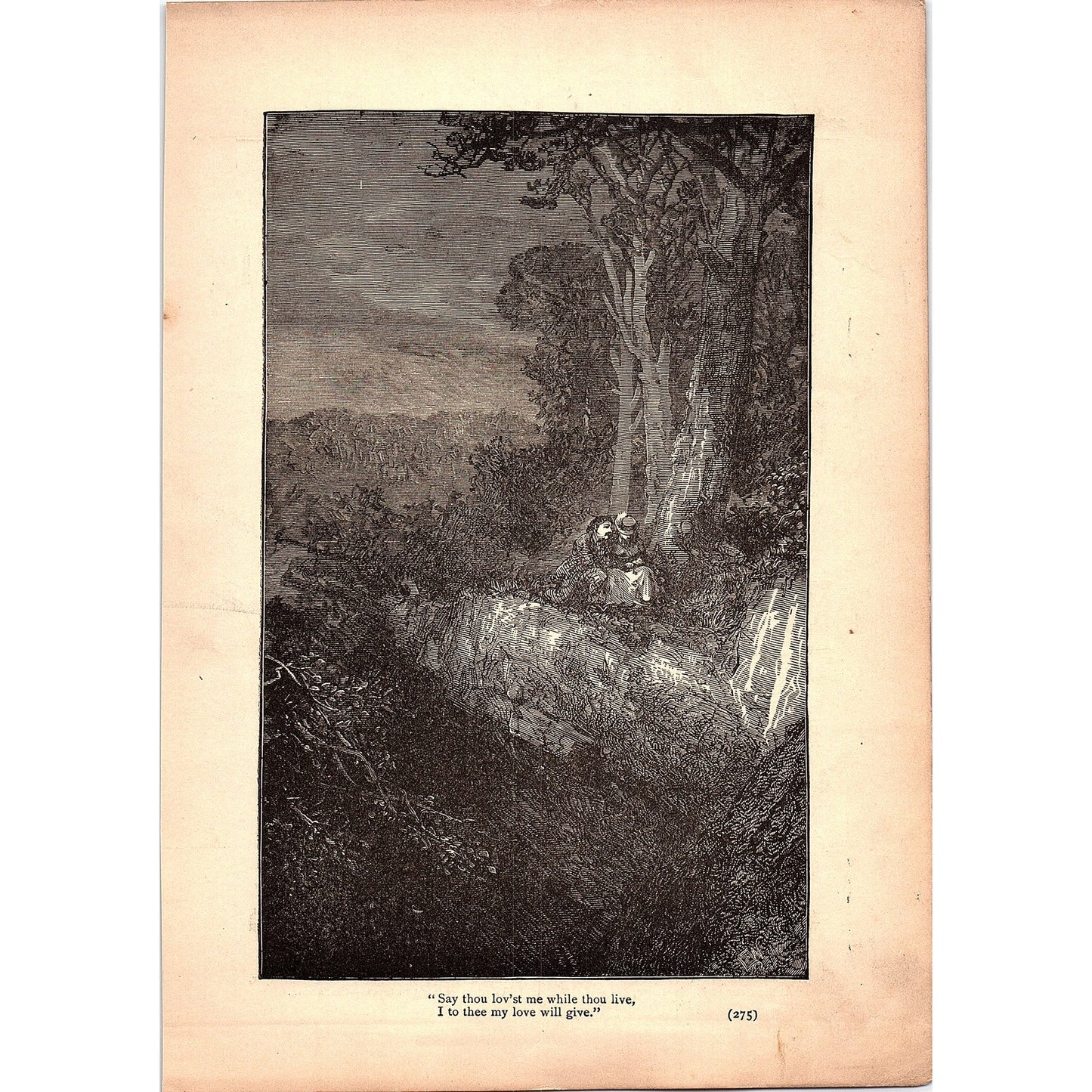 The Heathen Chinee Table Mountain 1870 - F Bret Harte 2 Pages 1884 Poem TA5-CJ-6