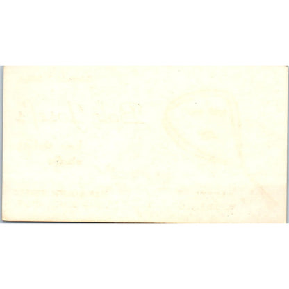 Bob Josef's Hair Styling Studio Pattee Long Beach Vintage Business Card SD8-B10