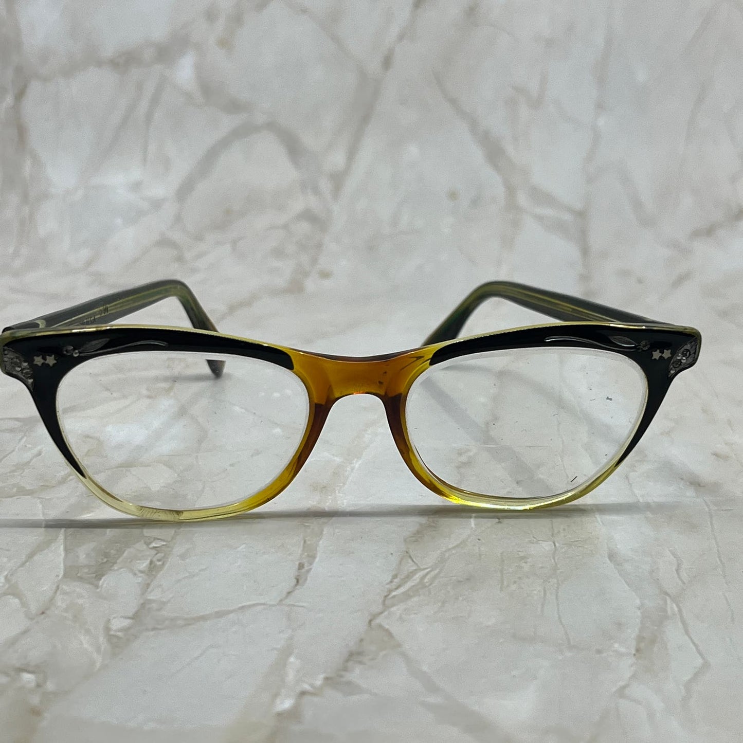 Swan USA 5 3/4 Cat Eye Acrylic Acrylic Sunglasses Eyeglasses Frames TE9-G3-3