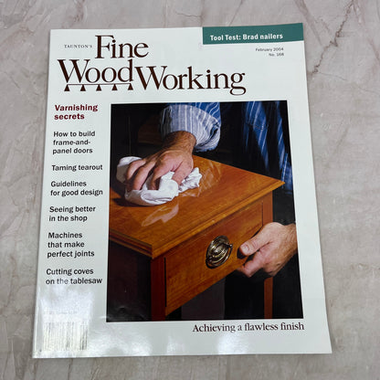 Achieving Flawless Finish - Feb 2004 No 168 - Fine Woodworking Magazine M34