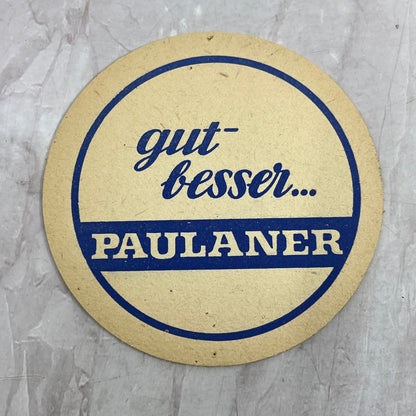 Vintage Paulaner-Thomasbräu München German Beer Coaster TJ5-CO2
