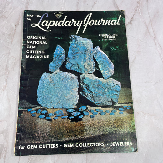 Kingman AZ Turquoise - Lapidary Journal Magazine - May 1966 M25