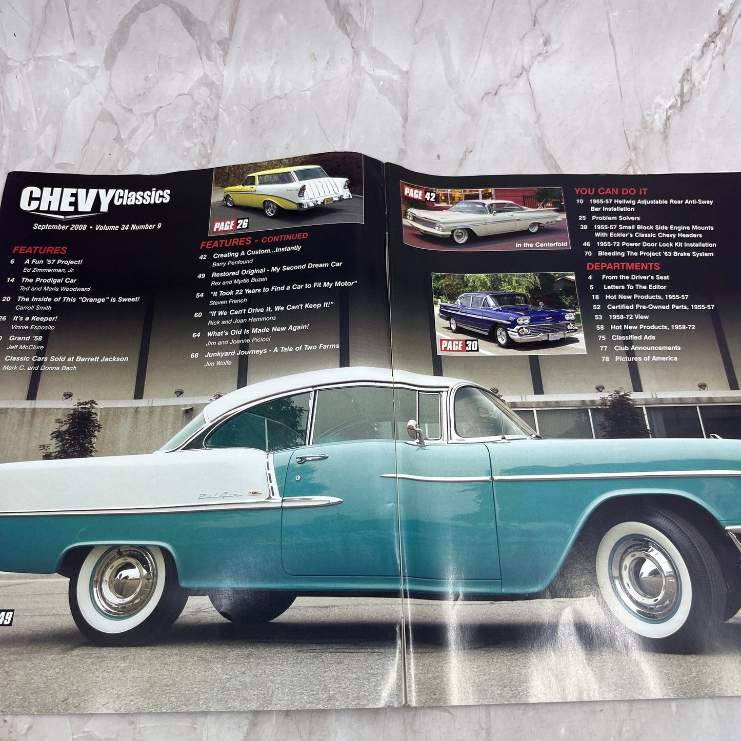 Hellwig Anti-Sway Bars - Chevy Classics Magazine - Sep 2008 M30