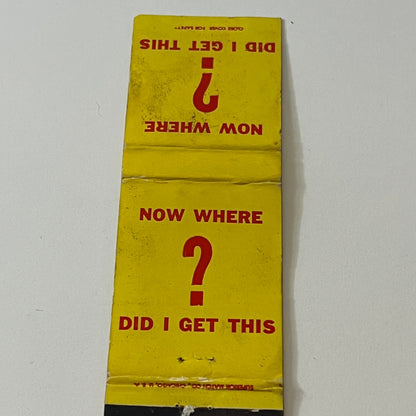 Herman Rodencal Bytof Realty Appleton WI Vintage Matchbook Cover MB59-4