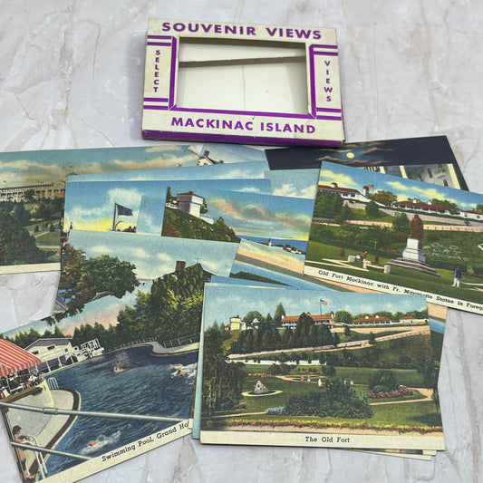 Mackinac Island MI 15 Photos Vintage Souvenir Views Collection TI8-S1