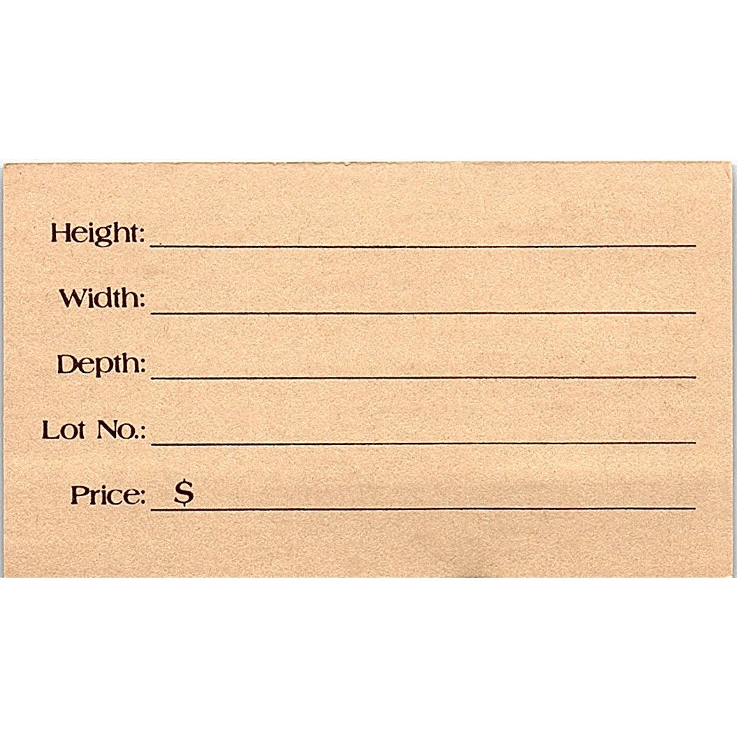 The Antique Eye Long Beach, Orange CA Vintage Business Card SE3-B16