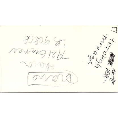 Marisa Salazar Certified Massage Therapist Lakewood CA Business Card SF3-B2