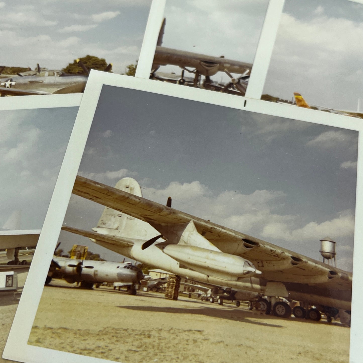 1970s Lot of 10 Original USAF Photos B-36 Convair Bell P-39 TJ5-EL