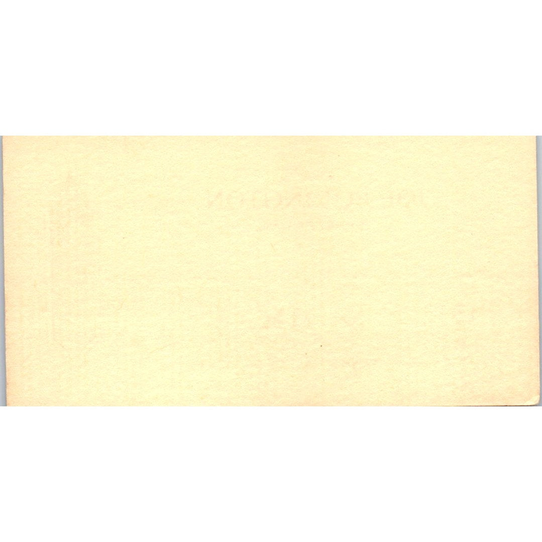 Joe Boyington Lorenz Realty Eugene OR Vintage Business Card SD8-B2