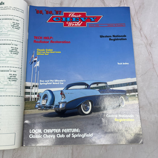 Radiator Restoration - '55, '56, '57 Classic Chevy World Magazine - Mar 1988 M31