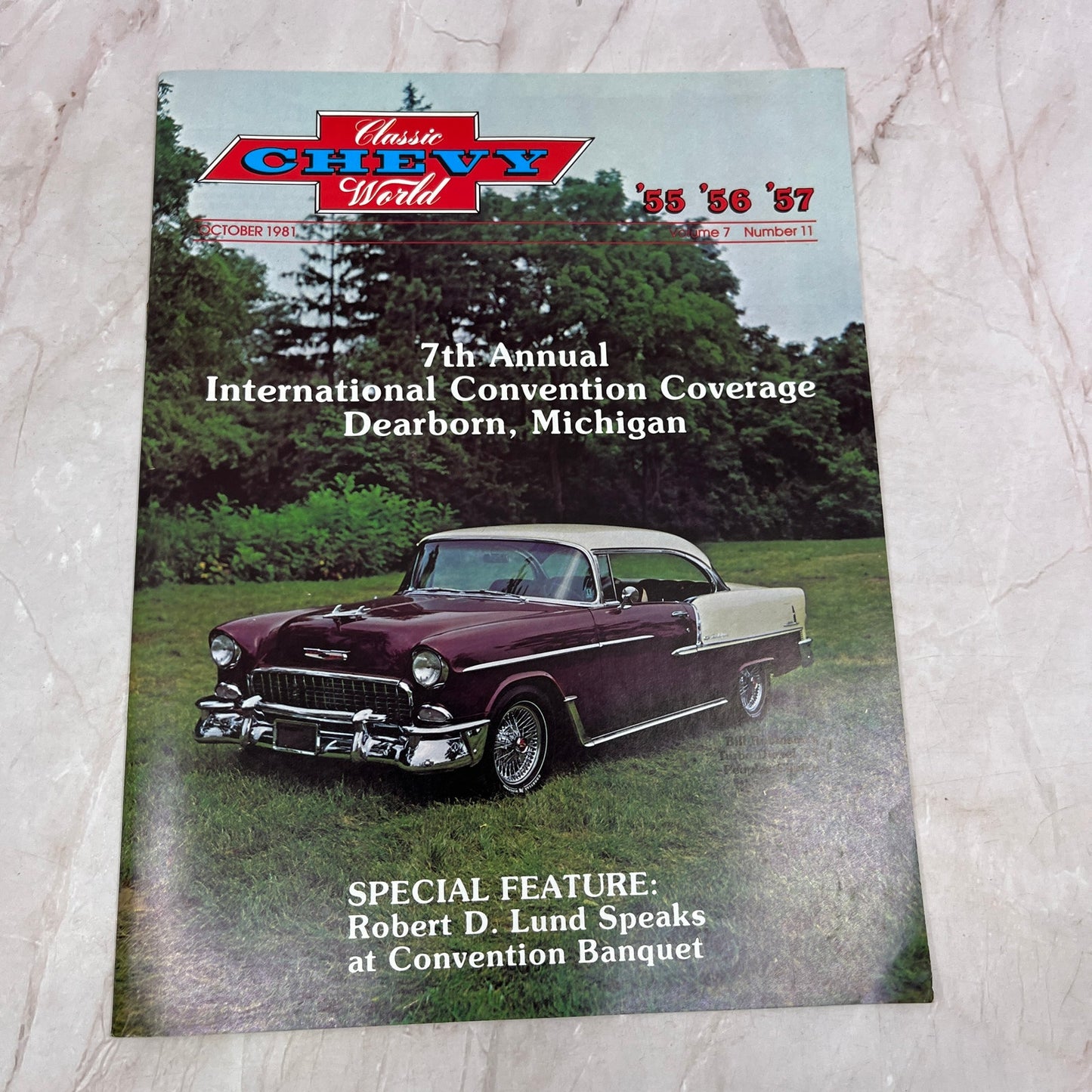 Robert D. Lund - '55, '56, '57 Classic Chevy World Magazine - Oct 1981 M29