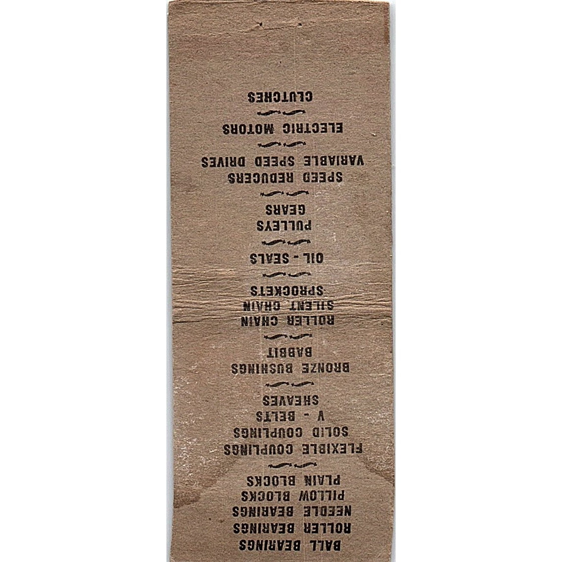 Hewitt Transmission Co Neenah WI Vintage Matchbook Cover SF3-Y9