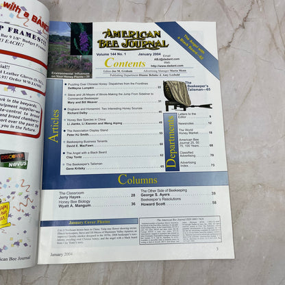 2004 Jan American Bee Journal Magazine Bees Beekeeping Honey M7