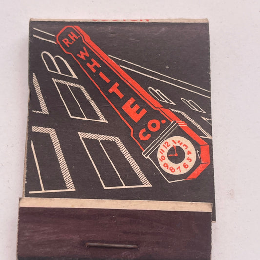 R.H. White Co AMC Brand Electrical Appliances Vintage Matchbook Cover TB8-MB2-8