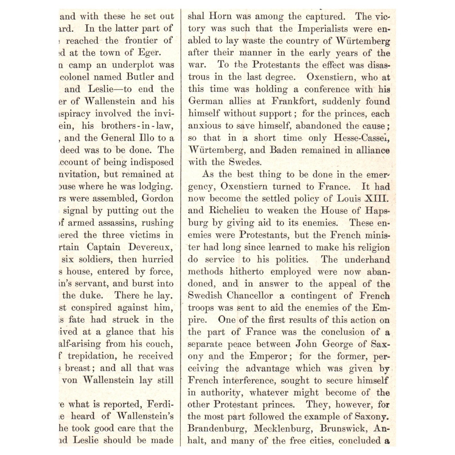 Richelieu 1911 Engraving Print AF5-8