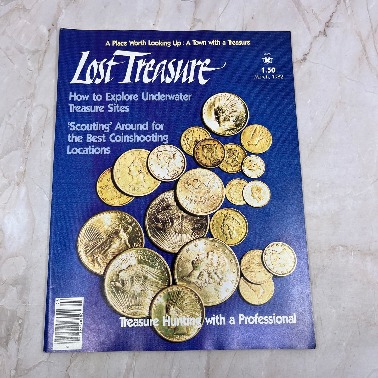 1982 March - Lost Treasure Magazine - Treasure Hunting Gold Prospecting M15