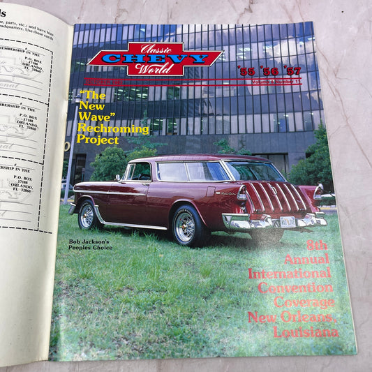 Bob Jackson People's Choice - '55, '56, '57 Classic Chevy World - Oct 1982 M31