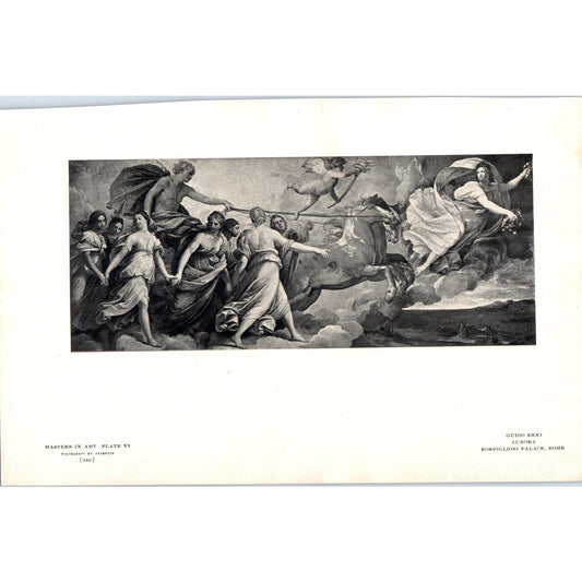 Aurora - Guido Reni c1905 Art Print D12