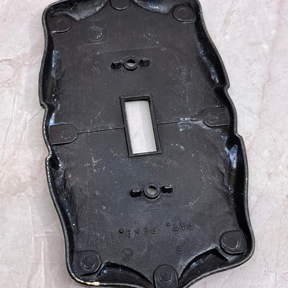 Vintage Amerock Carriage House Brass Outlet Switch Cover TF4