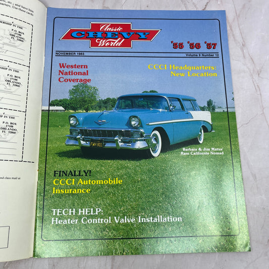 Heater Control Valve - '55, '56, '57 Classic Chevy World Magazine - Nov 1983 M30