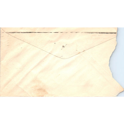 1933 Walter L. Sharp Port Norris NJ Postal Cover Envelope TG7-PC3