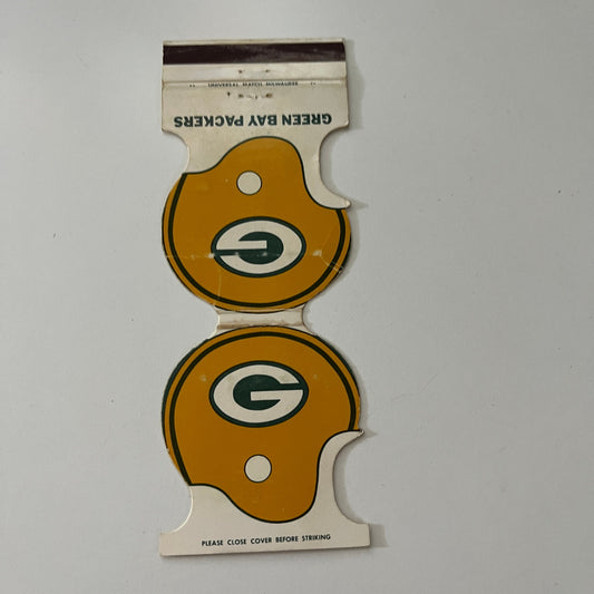 Green Bay Packers NFL M&I Banks 1977 Schedule Vintage Matchbook Cover SC4-R8