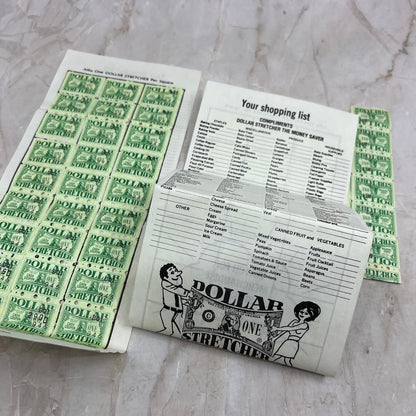 Vintage Dollar Stretcher Money Saver Coupons TI8-S5