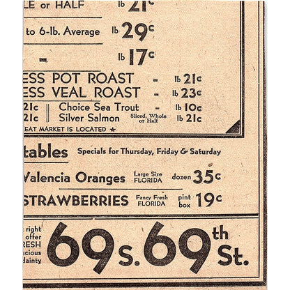 Supplee Ice Cream Supreme 1931 Ad AG3-4