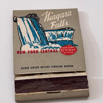 Niagara Falls - New York Central System Vintage Matchbook Cover TB6-MB1-6