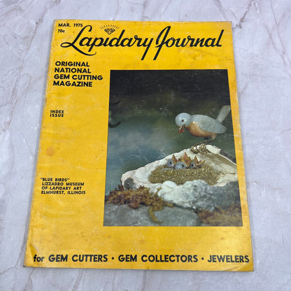 Blue Birds Lizzadro Museum - Lapidary Journal Magazine - Mar 1975 M28