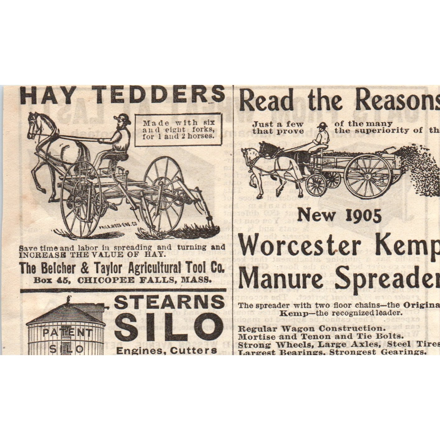 Chatham Fanning Mill Manson Campbell Co Detroit MI 1905 Magazine Ad AF1-NH1