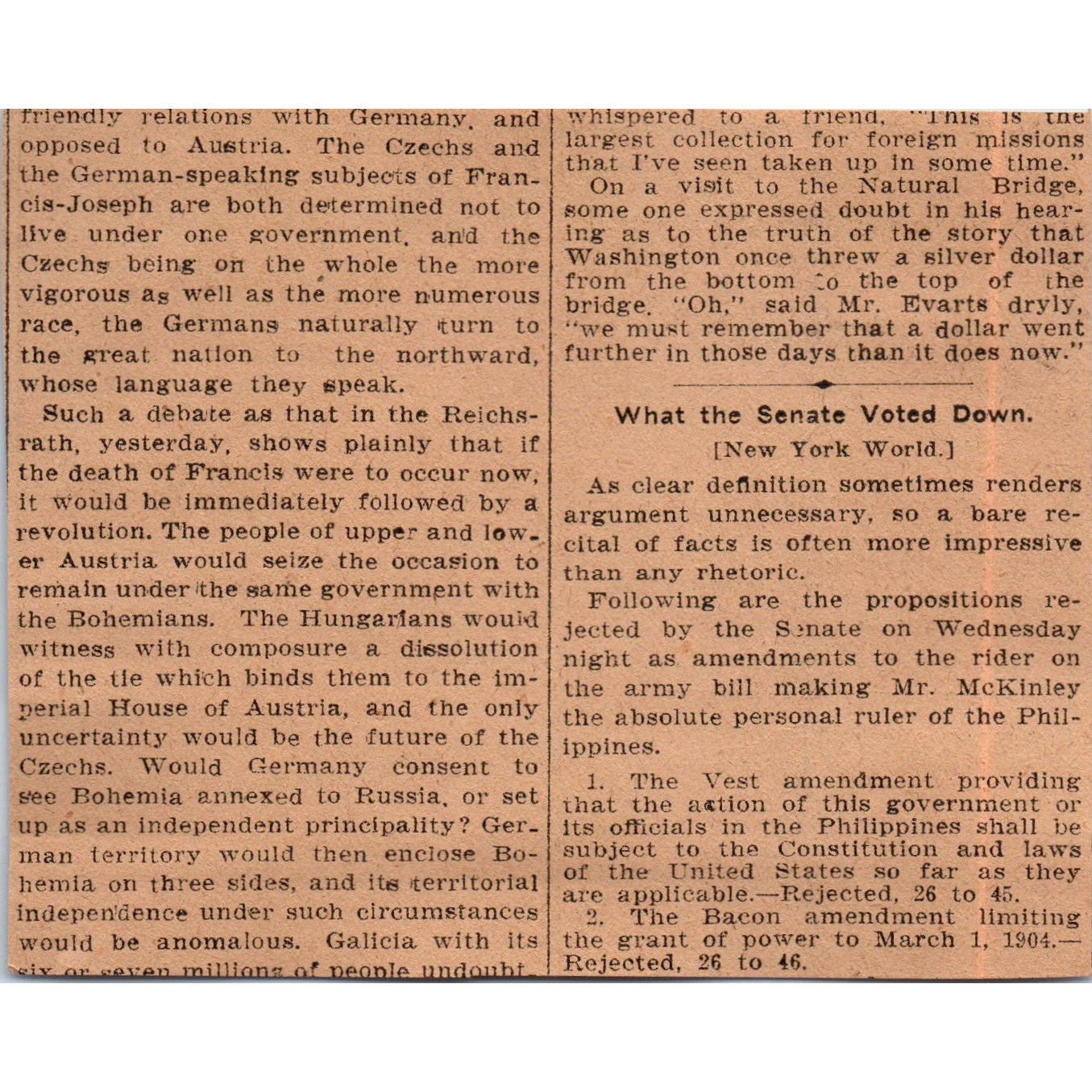 Dr. King Dental Co Dentures Extractions Hartford 1901 Newspaper Ad AD8-H2