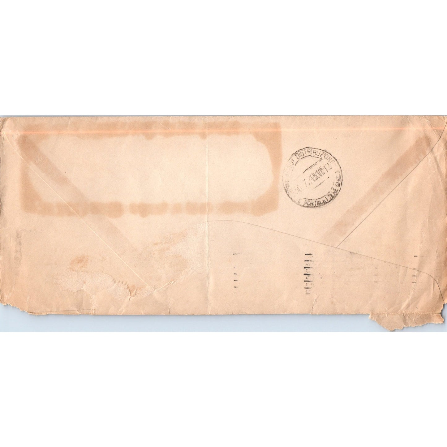 1939 John Silvestro Airmail to Comm Alfredo Bornigia Rome Envelope TH9-L2