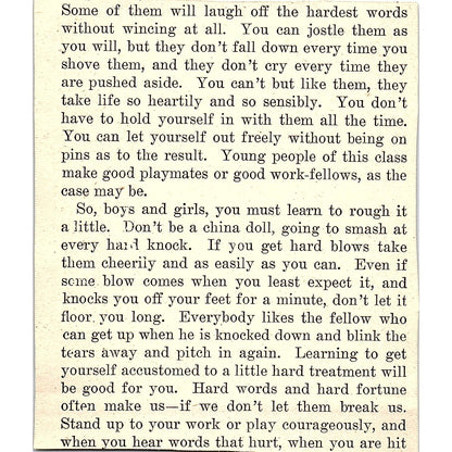 African American Woman Talking to Boys "I Don't Break Easy" 1905 Picture AG2-H2