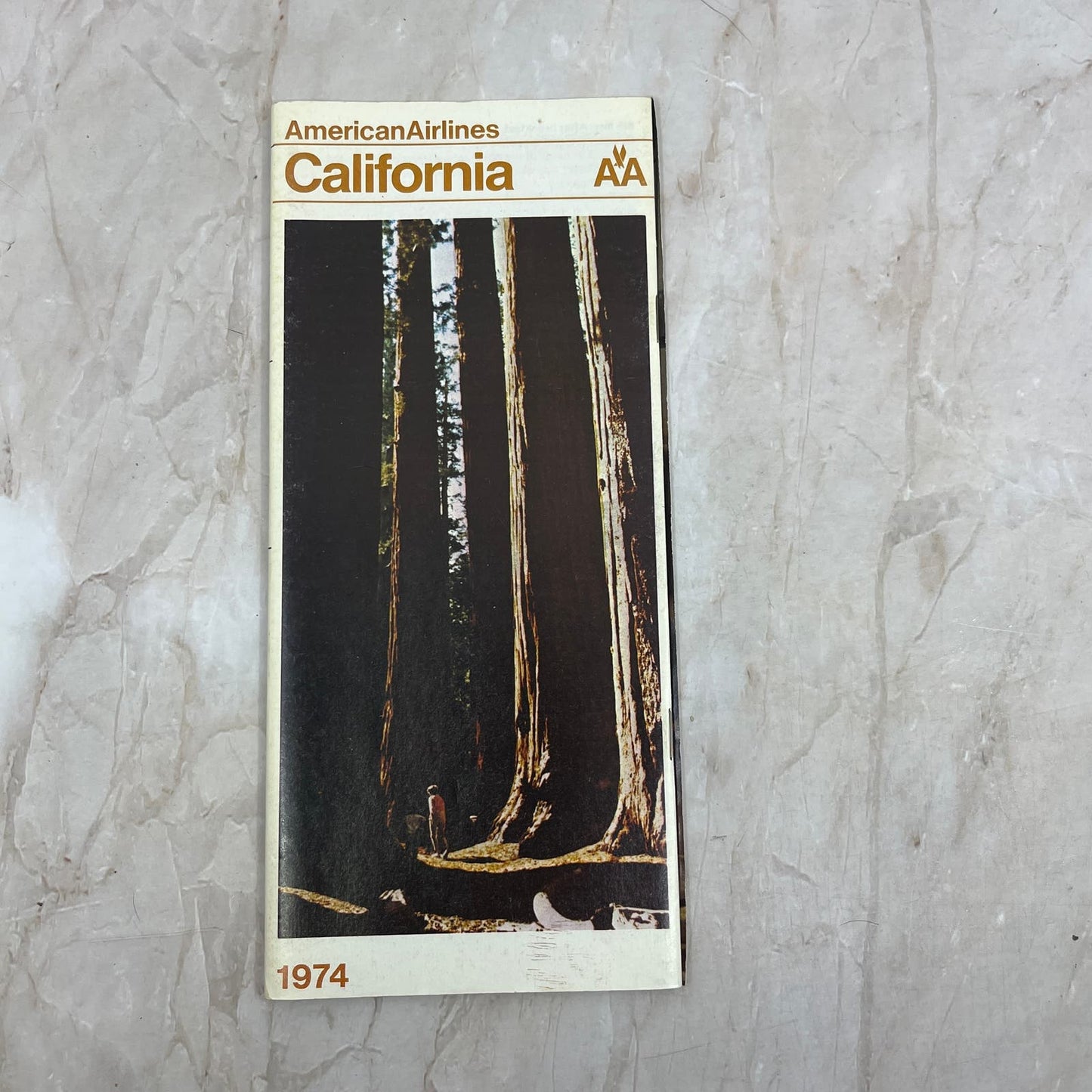 1974 American Airlines California Travel Guide Packages Book TJ4-P2