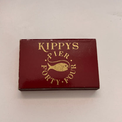 Kippys Pier Forty Four 261 West 44th St NYC Vintage Matchbox TB6-MB3
